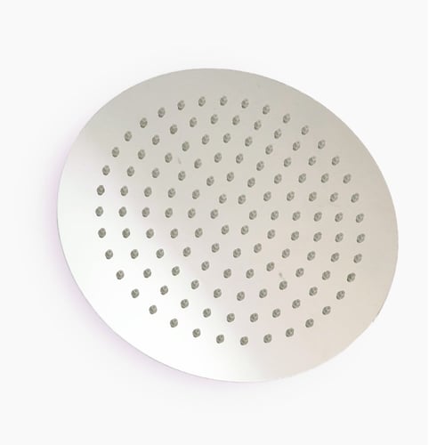 طاسة دش كروم دائري متعددة المقاسات جلوسا