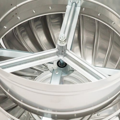 مروحة شفط مشبات ومناور بدون كهرباء مع غالق ماركة H...