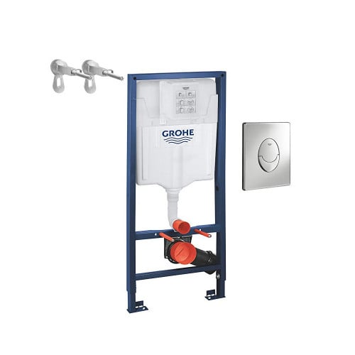 سيفون افرنجي مخفي جروهي زر دائري GROHE Rapid SL