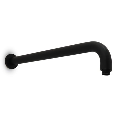 ذراع دش مطري جداري اسود دائري 40 سم جلوسا