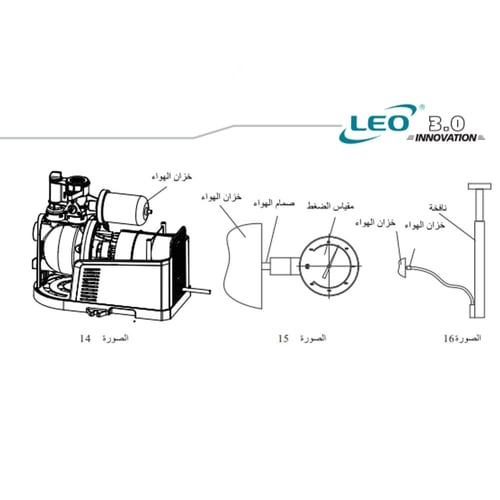مضخة تعزيز ليو LEO0.3 المضخة الذكية المغناطيسية لل...