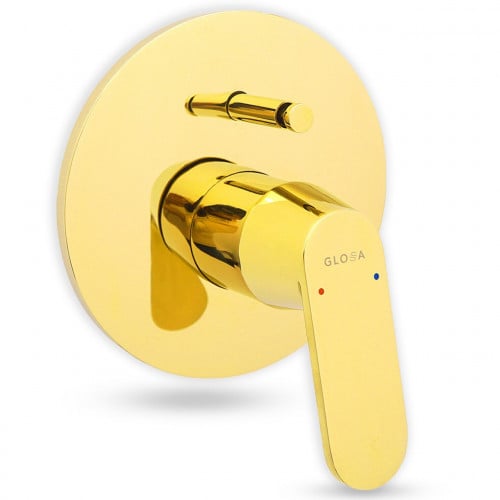 وجه مسكة خلاط مدفون موديل جروهي كوزمو خطين ذهبي جل...