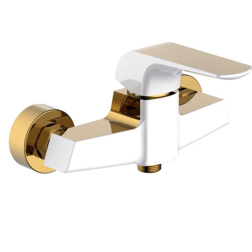 خلاط شطاف هزنت ألماني ذهبي ابيض ELITE A7004-WG