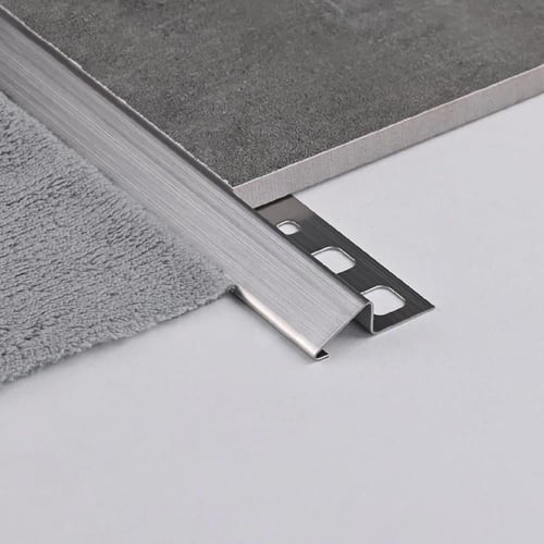 بروفايل نهاية بلاط مثلث مائل زاوية 45 درجة ستانلس...