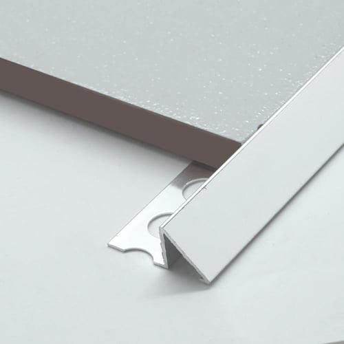 بروفايل نهاية بلاط مثلث مائل زاوية 45 درجة ألمونيو...