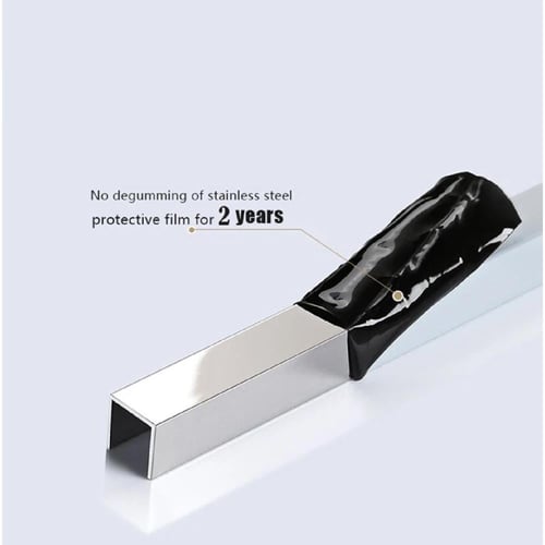 بروفايل حرف U فتحة للداخل ستانلس ستيل