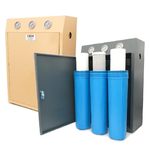 فلتر تنقية مياهHEX ثلاثي المراحل HEX TANK هيكس تان...