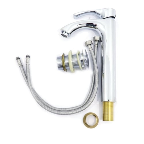 خلاط مغسلة عالي كرومSL7402