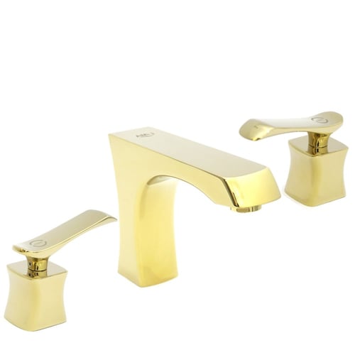 خلاط مغسلة ثلاثي ليما ذهبي LM-2098-G