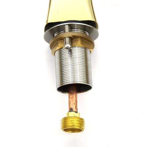 خلاط مغسلة ثلاثي ليما ذهبي LM-2098-G