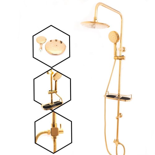 مسطرة دش ليما ذهبي SH0103