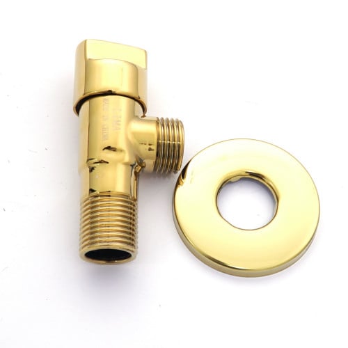 محبس زاوية نحاس ذهبي ليما