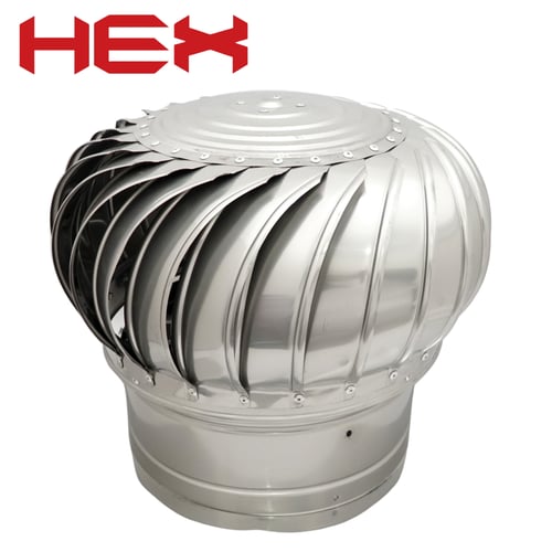 مروحة شفط مشبات ومناور بدون كهرباء ماركة HEX