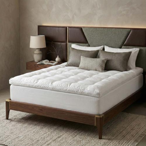 لباد سرير فندقي نفر ونص 120x200 بإرتفاع 10 سم