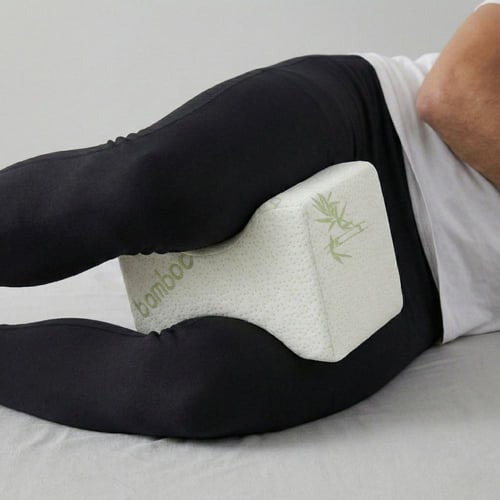 وسادة الركبة الصحية من الميموري فوم - مخدة بامبو ل...