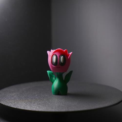 Pink Tulip Flower Decor