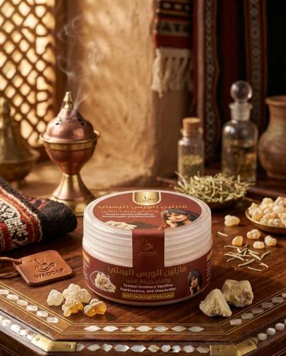 فازلين الورس اليمني و لبان الذكر العماني و زبدة ال...