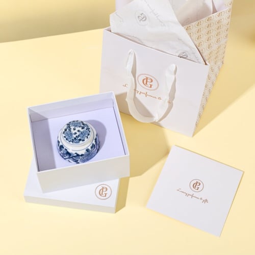 هدية علبة راقية Blue jar | عُلبة F5