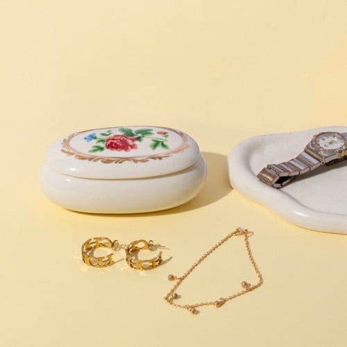 هدية عُلبة راقية Vintage jar F4