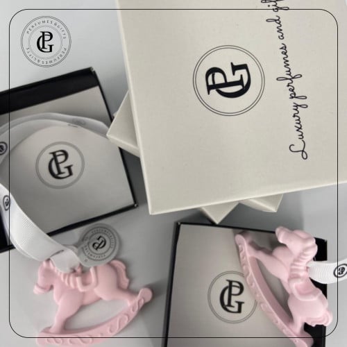 تعليقة الحجر العطري (حصان وردي)