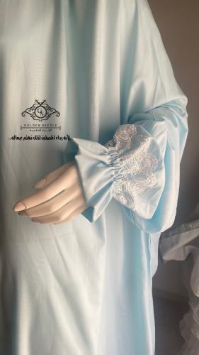 لباس صلاة عادي سماوي بدون سجادة