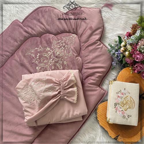 طقم صلاة بلباس موديل عادي بدون المصحف