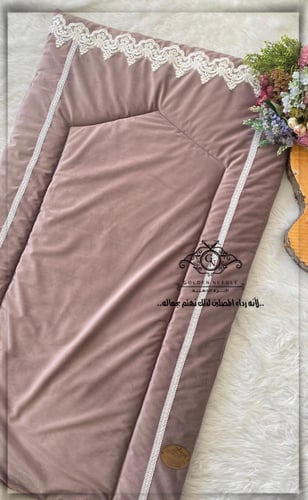 طقم صلاة بلباس موديل عادي مطرز وسجادة صلاة