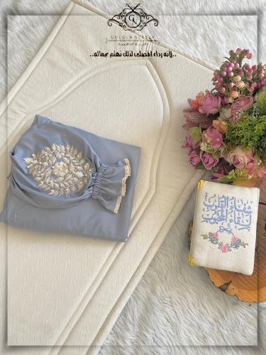 طقم صلاة(لؤلؤه) بلباس موديل عادي