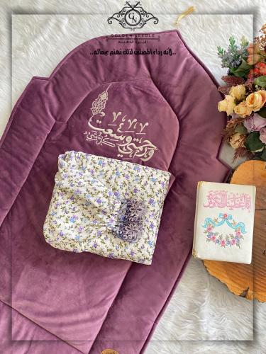 طقم صلاة بلباس موديل عادي بدون المصحف