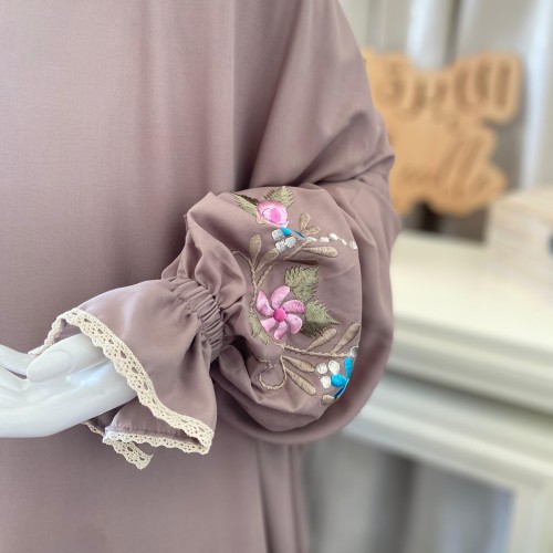 لباس صلاة أنيق عادي مطرز