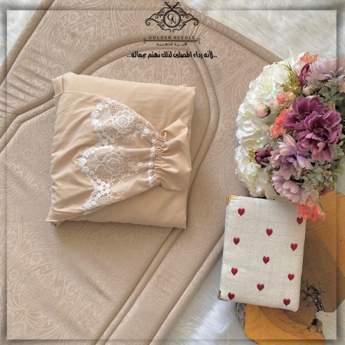 لباس صلاة عادي مطاط على الراس بدون سجادة