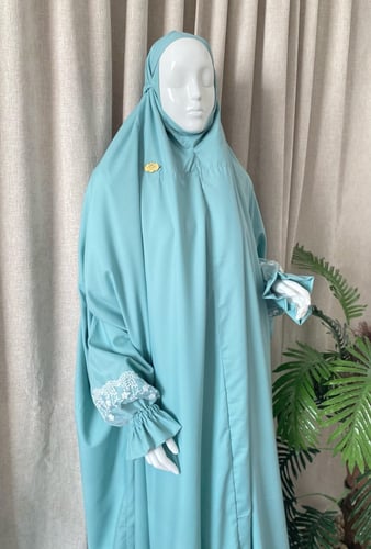 لباس صلاة عادي تركواز