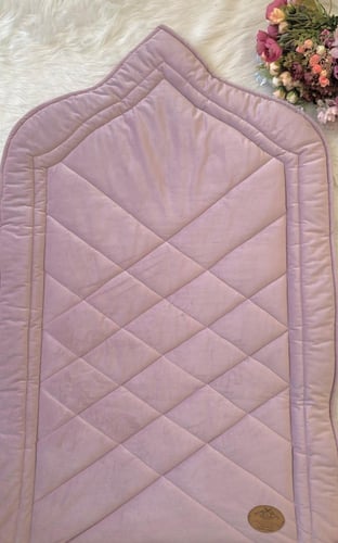 سجادة صلاة بنفسجي فاتح