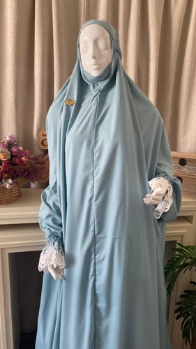 لباس صلاة عادي تركواز