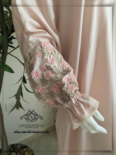 لباس صلاة بطرحة مطرز بلا سجاده