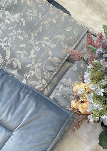 سجادة سجادة عهد اثنين في واحد اللون أزرق