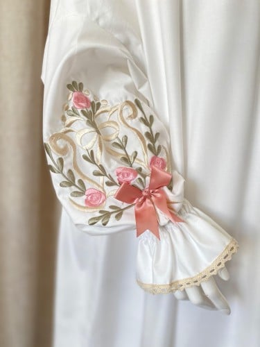 لباس صلاة عادي مطرز بمنتهى الجمال سكري