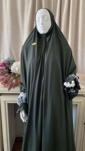 لباس صلاة عادي أخضر ملكي