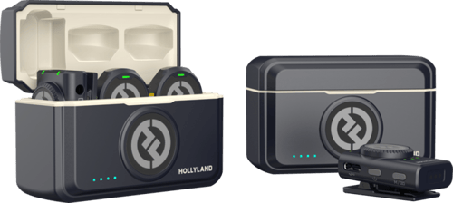 مجموعة ميكروفون هوليلاند لارك M2 لاسلكي لافاليير ل...