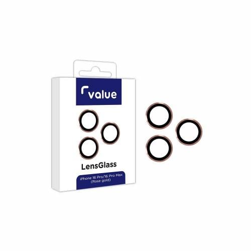 عدسات فاليو عدد 3 للايفون 16 برو و 16 برو ماكس