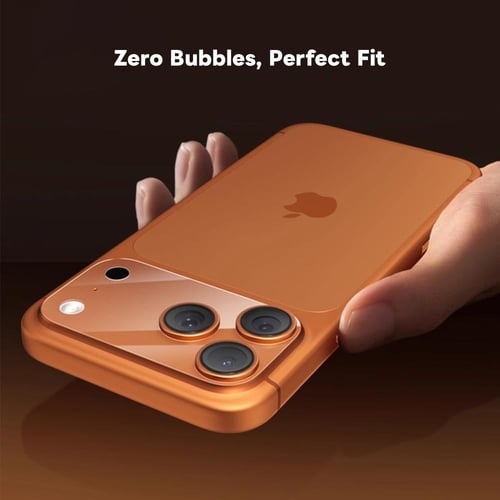 حماية عدسات ايفون 17 برو ArmorPro شفافة مقاومة للص...