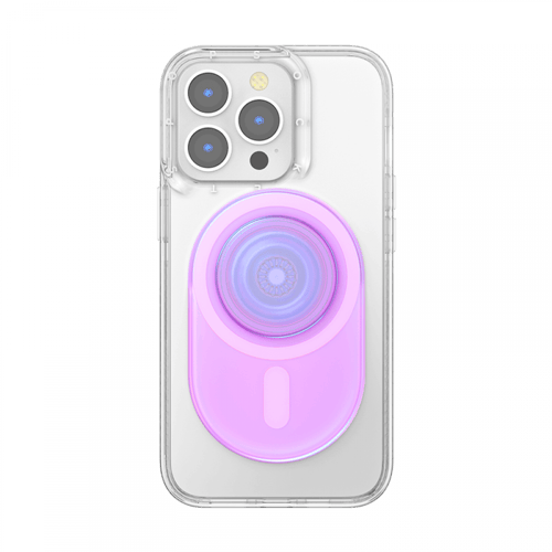 مسكة جوال ماج سيف بوب سوكيت جريب - وردي ساطع