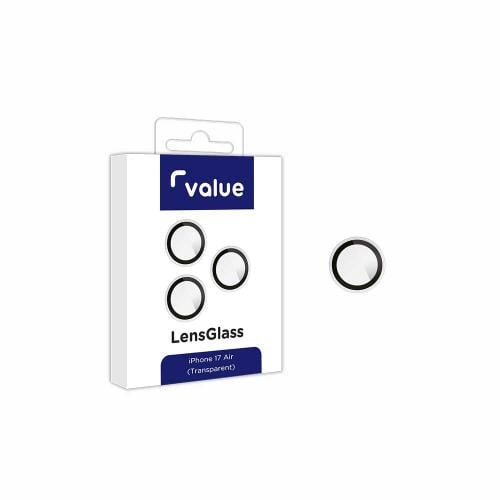 فاليو عدسات عدد 1 للايفون 17 اير - شفاف