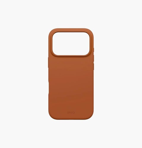 كفر يونيك لينو ماج سيف للايفون 17 برو برتقالي غروب...