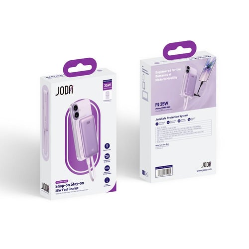 بطارية JODA MagTack بقوة 35 واط بسعة 10000 ملي امب...