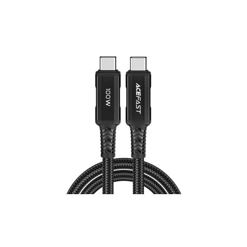 سلك AceFast تايب سي الى تايب سي بقوة 100 واط الومن...
