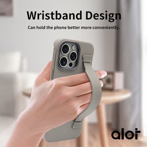 كفر حماية Alot ماج سيف للايفون 15 برو ماكس - رمادي