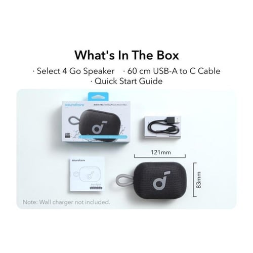 سبيكر ساوندكور سيليكت جو 4 - اسود