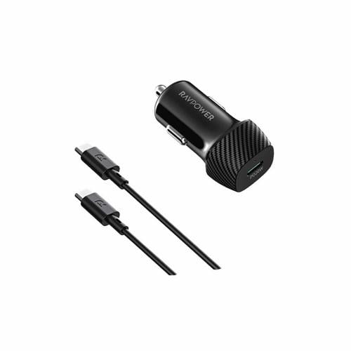 شاحن سيارة راف باور بايونير بقوة 20 واط بمنفذ تايب...