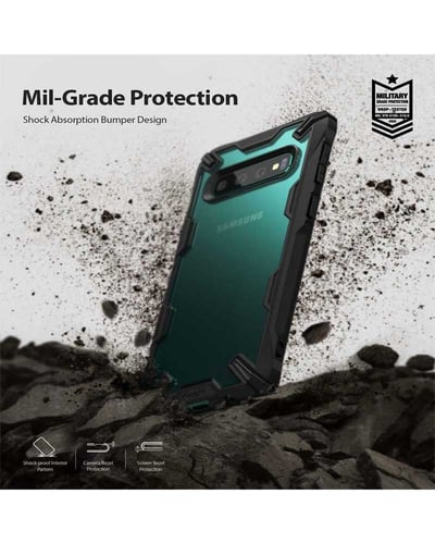 ringke cover سامسونج جالكسي اس 10 - اسود